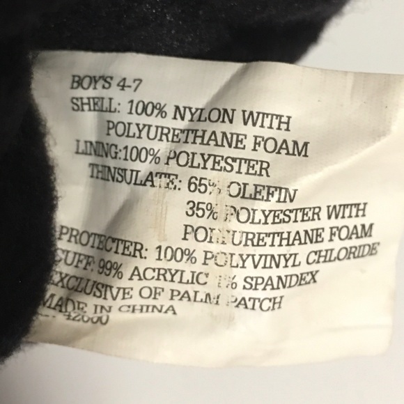 Kids 4-7 Thinsulate insulated mittens Like New Blue - Picture 6 of 10